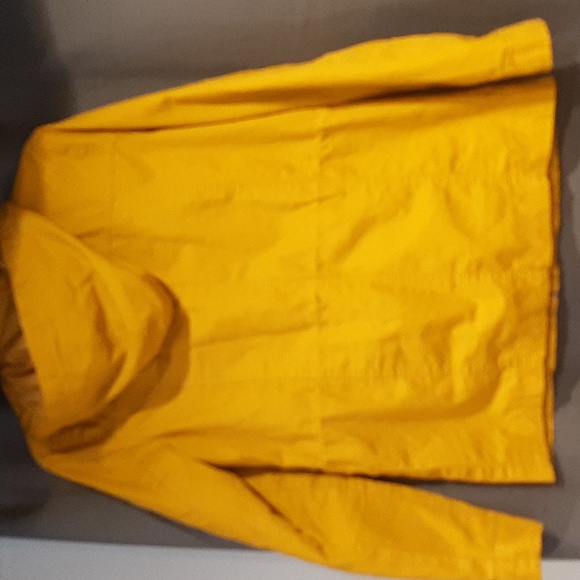 Mustard lightweight coat with hood - Picture 2 of 13